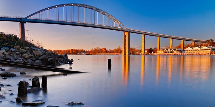 7 Most Terrifying Bridges in the World Chesapeake Bay Bridge Maryland USA