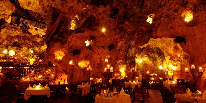 5 Most Unforgettable Dining Locations in the World Ali Barbours Cave Restaurant Kenya