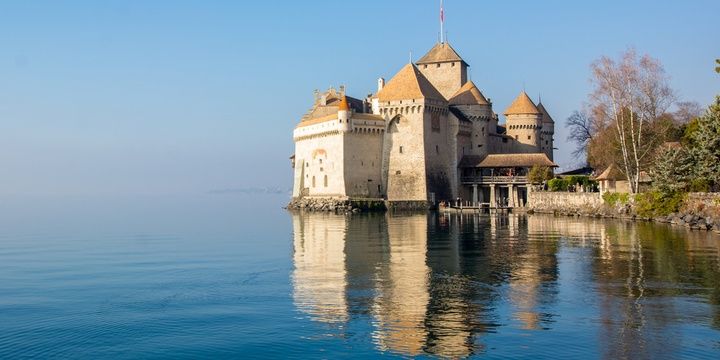 8 Most Prominent Castles in the World Chateau de Chillon in Switzerland