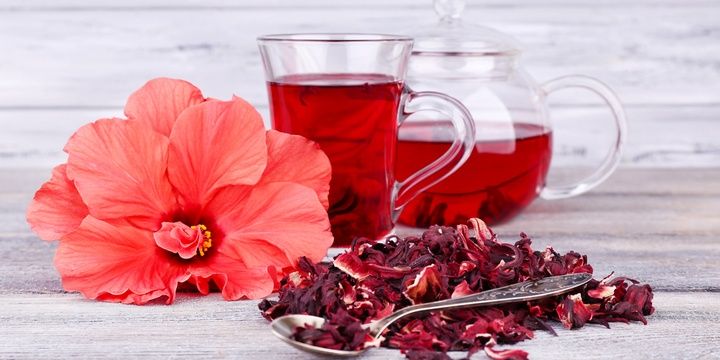 6 Wonderful Herbal Teas and Their Healing Properties Hibiscus flower tea