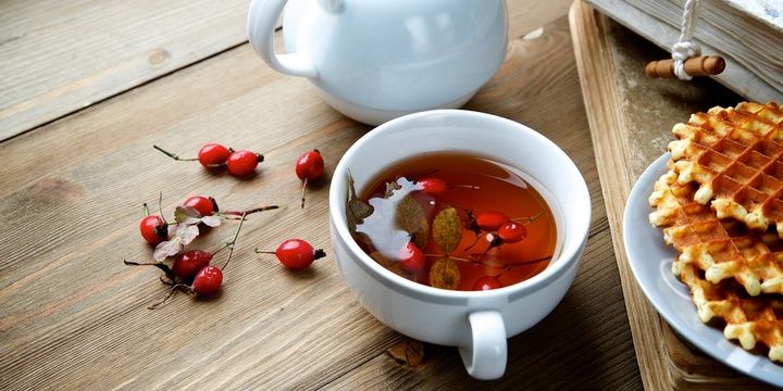 6 Wonderful Herbal Teas and Their Healing Properties Rosehip tea