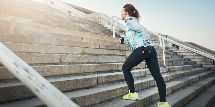 6 Hacks to Help You Burn More Fat Run Stairs