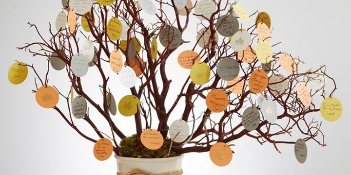 6 Ways to Express Gratitude during Thanksgiving Creating a Thanksgiving tree