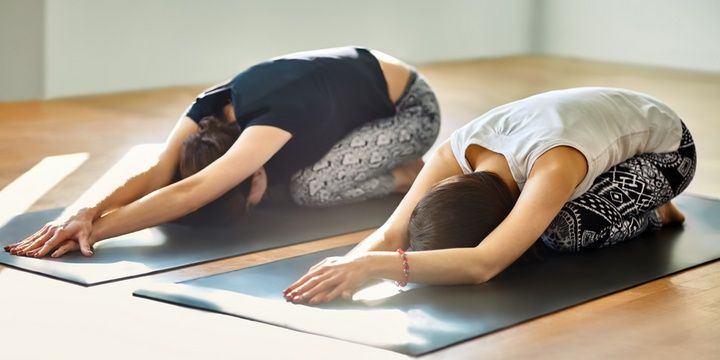 8 Yoga Poses for a More Productive Day Childs Pose