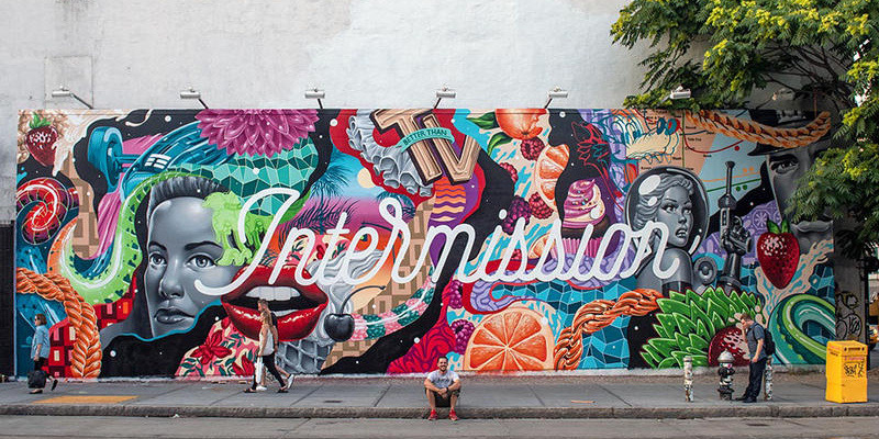 7 New York Locations for a Cool Instagram-Worthy Shot Bowery Art Wall