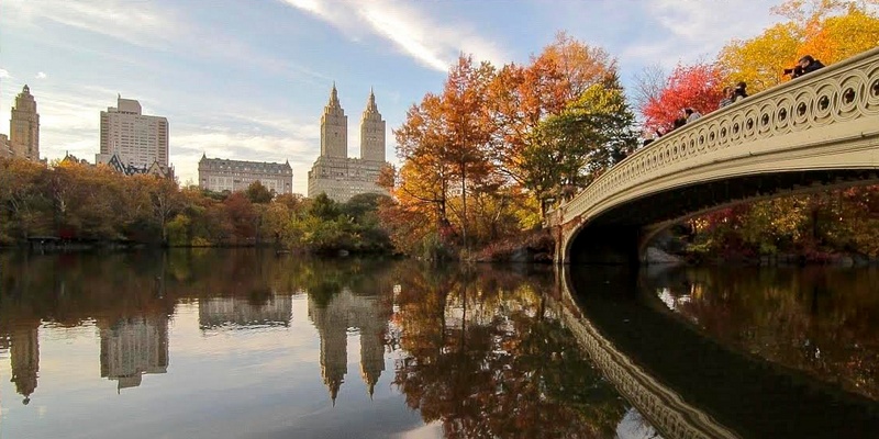 7 New York Locations for a Cool Instagram-Worthy Shot Bow Bridge at Central Park