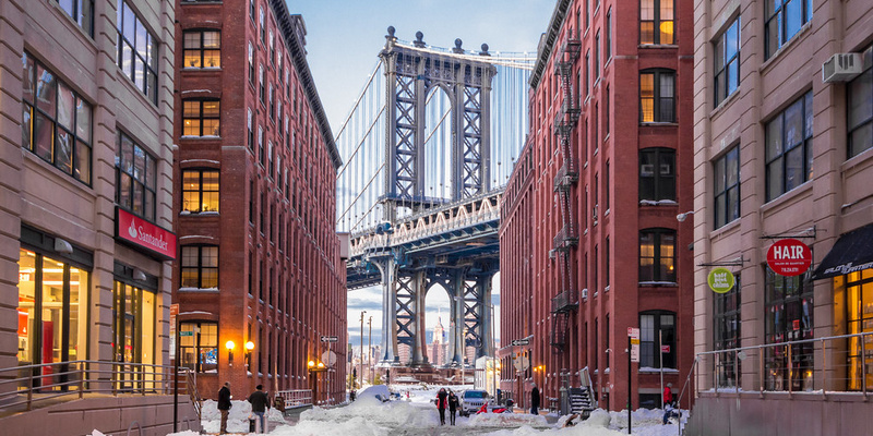 7 New York Locations for a Cool Instagram-Worthy Shot Washington Street in Dumbo